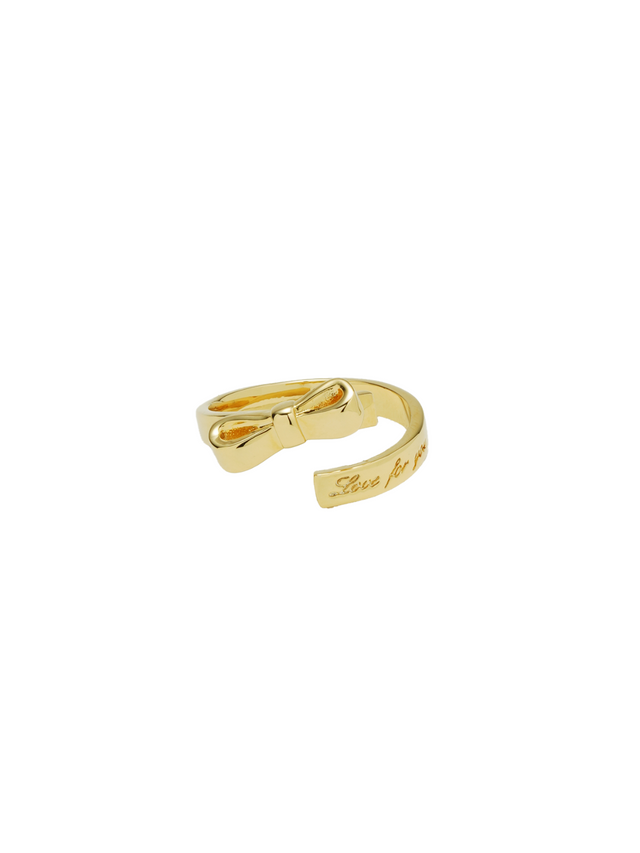 Message ribbon ring