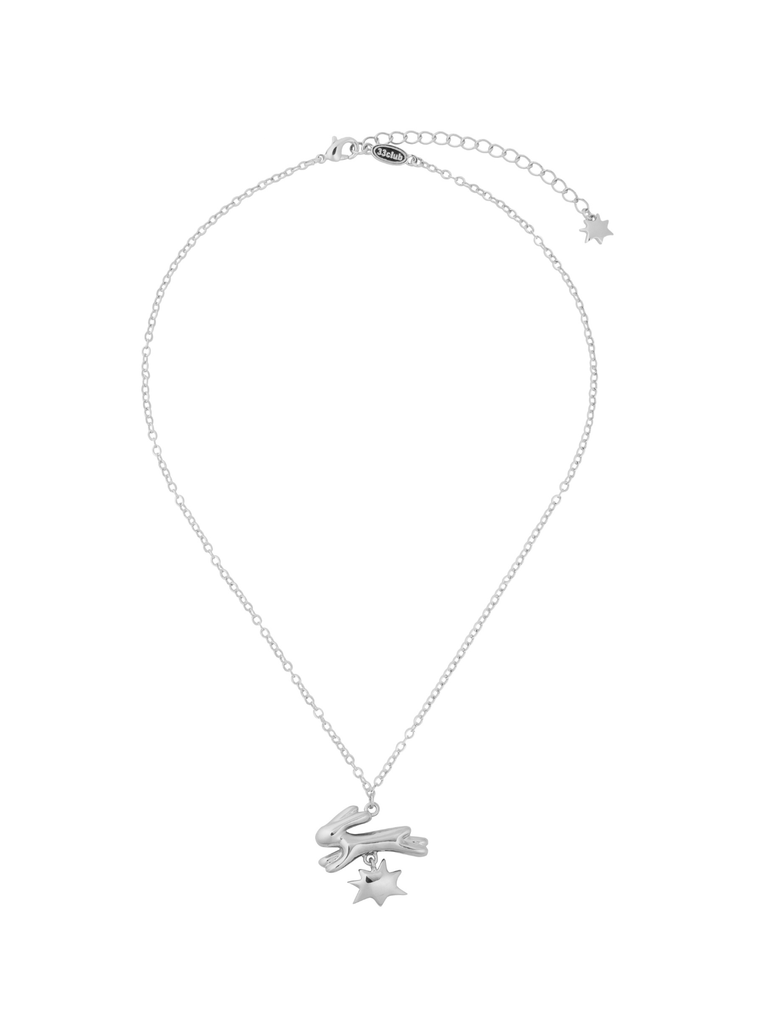 Jumping bunny special necklace