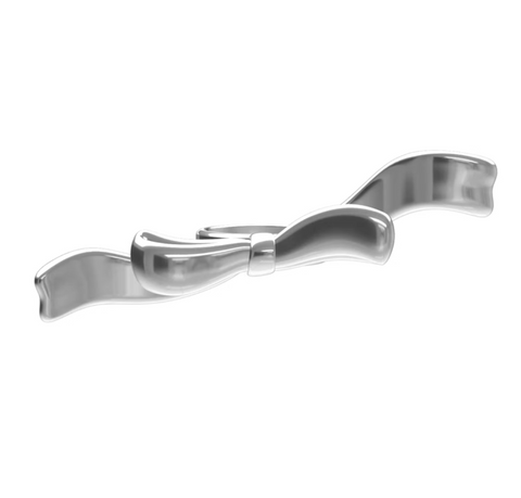 Open wind ribbon ring
