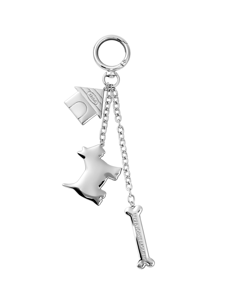 MY FAVORITE MOMENT key charm (dog)