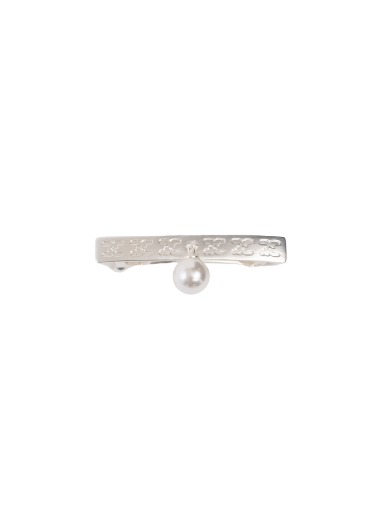 Pearl party barrette