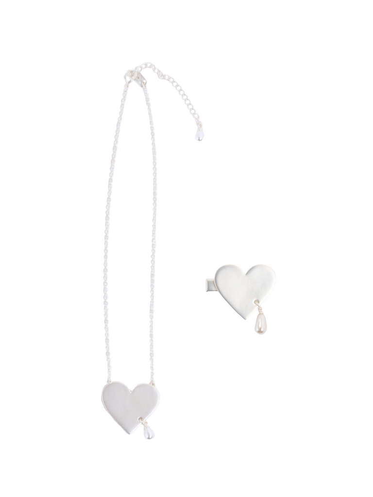 Pearl party holiday set (heart)