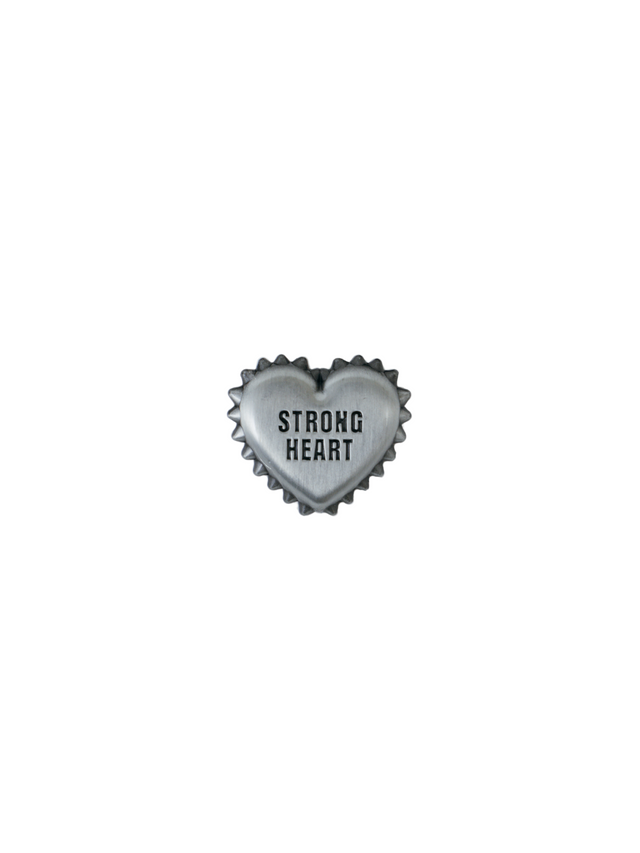 Strong heart badge