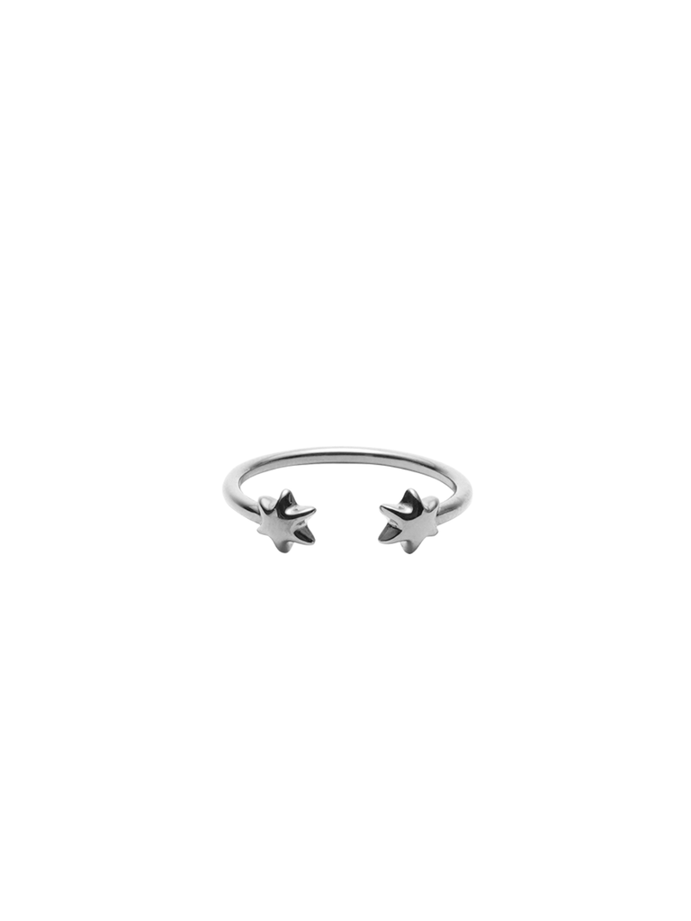 ( pre order )Petit hexagram pinky ring