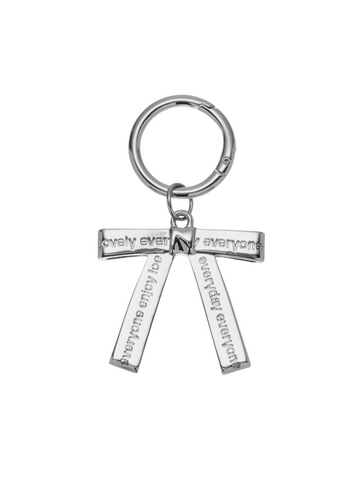 Message ribbon key charm