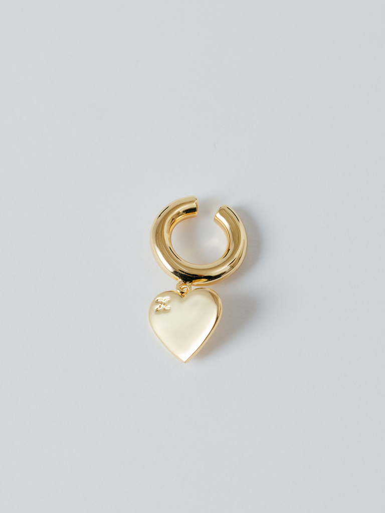 Motif ear cuff ( heart )