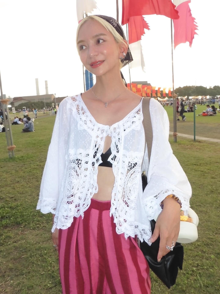 Motif necklace ( cross )