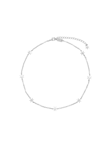( made to order ✶ silver925 ) Mini hexagram choker