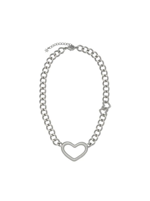 Heart chain necklace