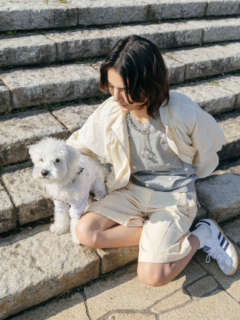 MY FAVORITE MOMENT key charm (dog)