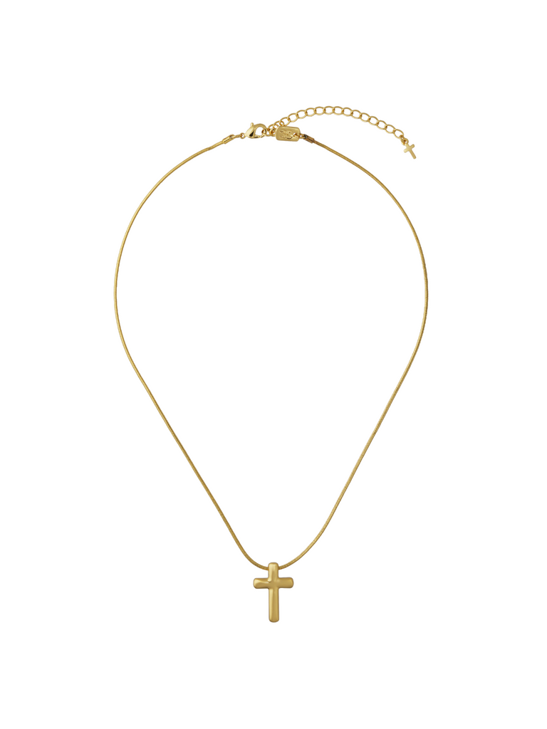 Motif necklace ( cross )