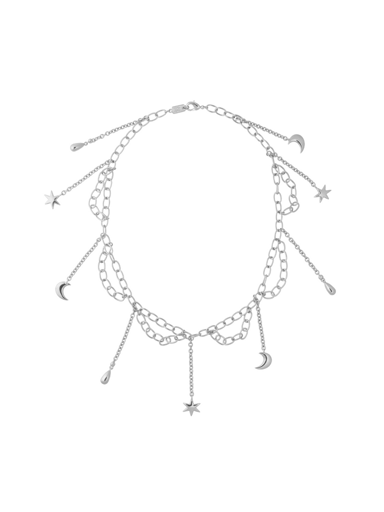 3way Moon castle special necklace & bracelet