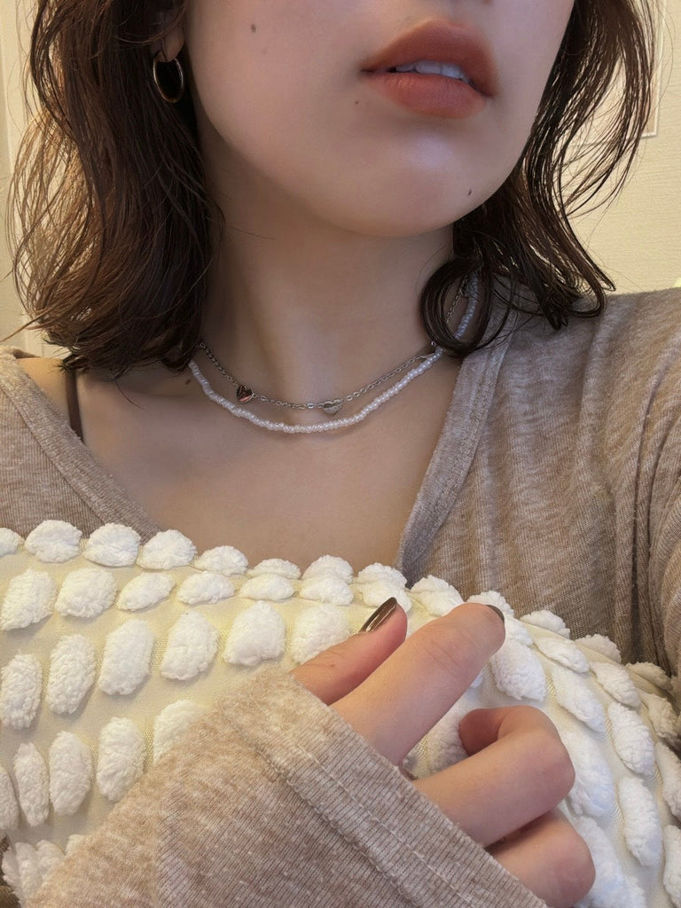 Mini heart choker