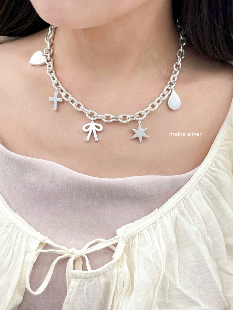 ☆トレンド☆ 33club スリースリークラブ モチーフネックレス シルバー ☆トレンド☆ 33club スリースリークラブ モチーフネックレス シルバー