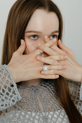 <tc>( pre order )Just kidding diamond ring </tc>