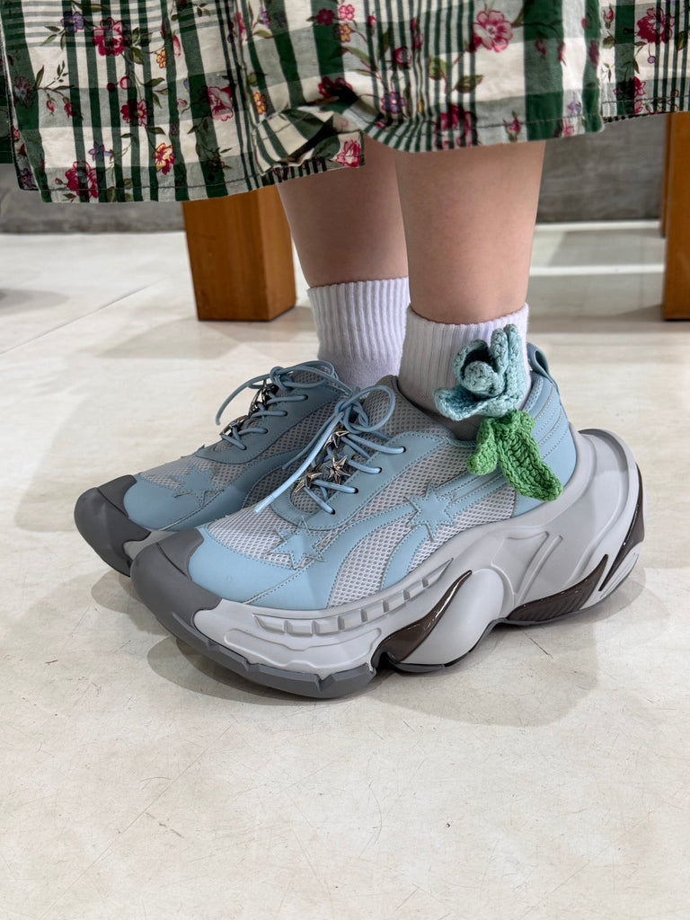 ( Pre-order ) Bold Hexagram Kicks ( Light blue )