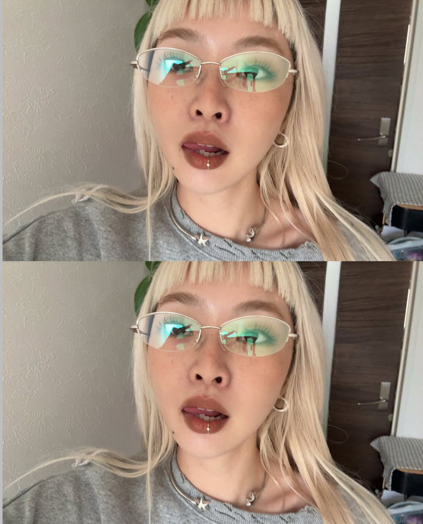 ( Made to order / Silver925 ) JURK collaboration sparkle lip cuff