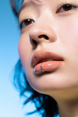 ( Made to order / Silver925 ) JURK collaboration sparkle lip cuff