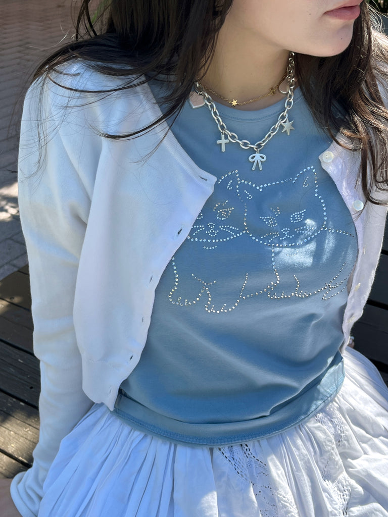 All motif necklace