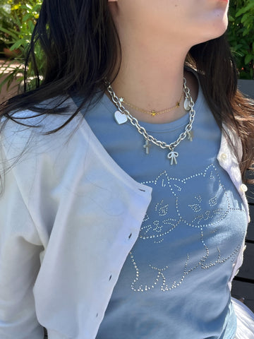 <tc>Mini hexagram choker</tc>