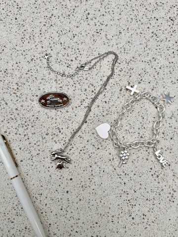 Jumping bunny special necklace