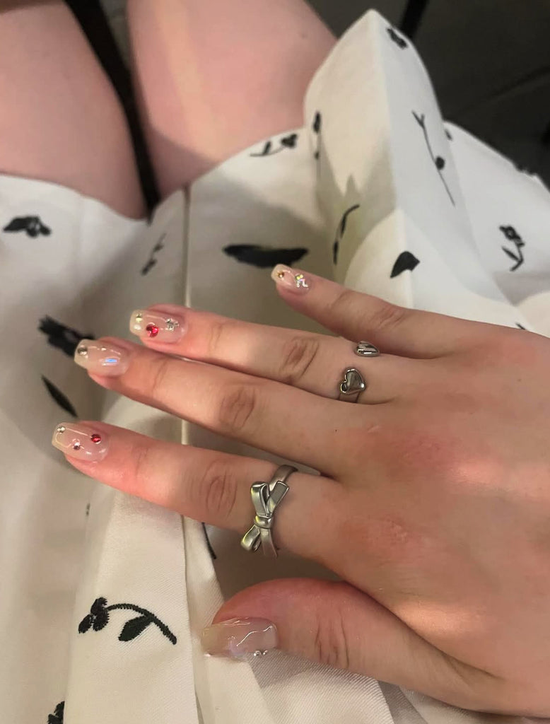 Real ribbon ring (mini)
