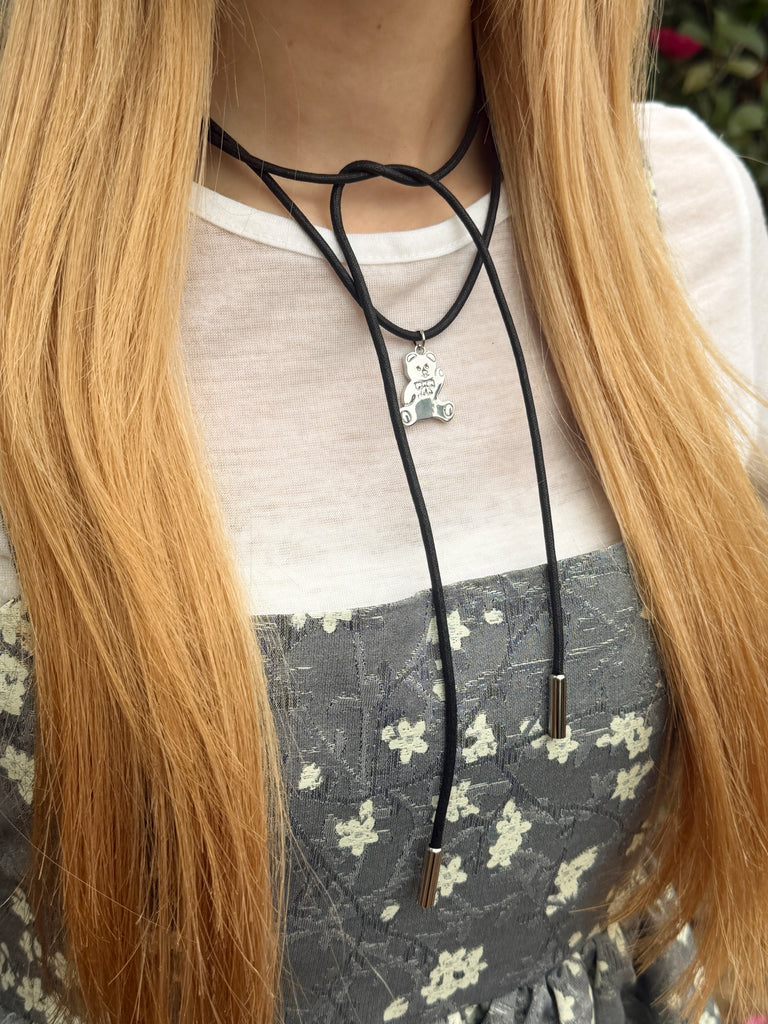 little sunny bite meets 33club choker (bear)