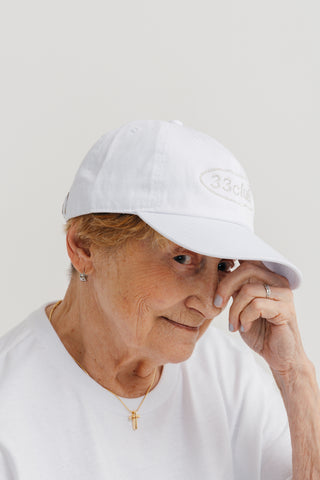 Hi, we are 33club cap ( white )