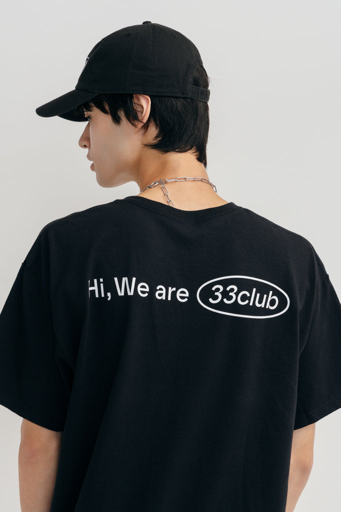 Hi, we are 33club Big T-shirt ( black )