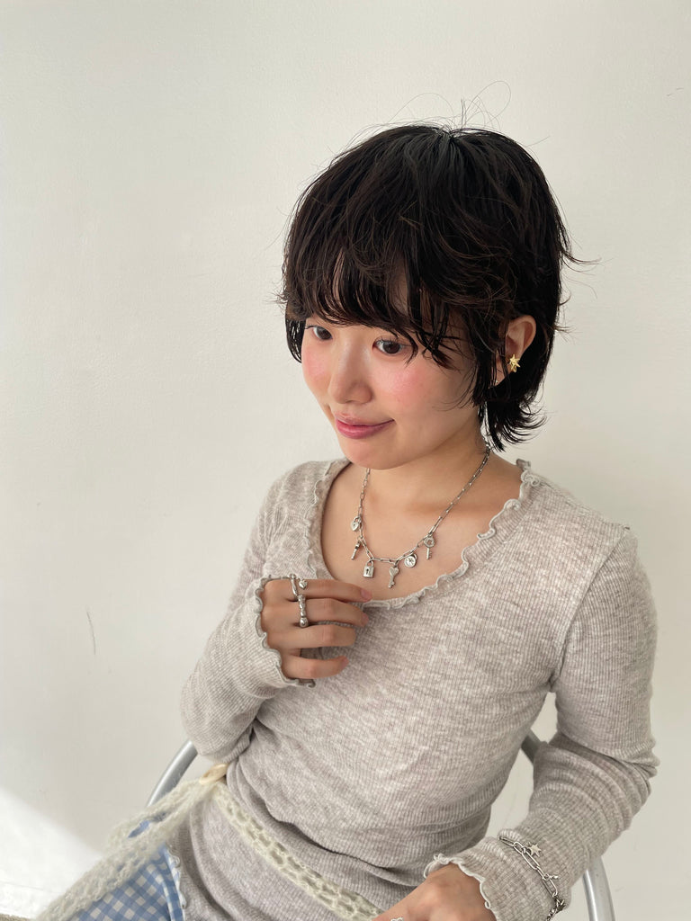 Open key special necklace