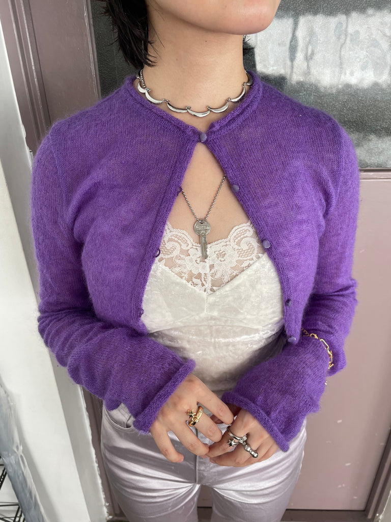 Open key necklace