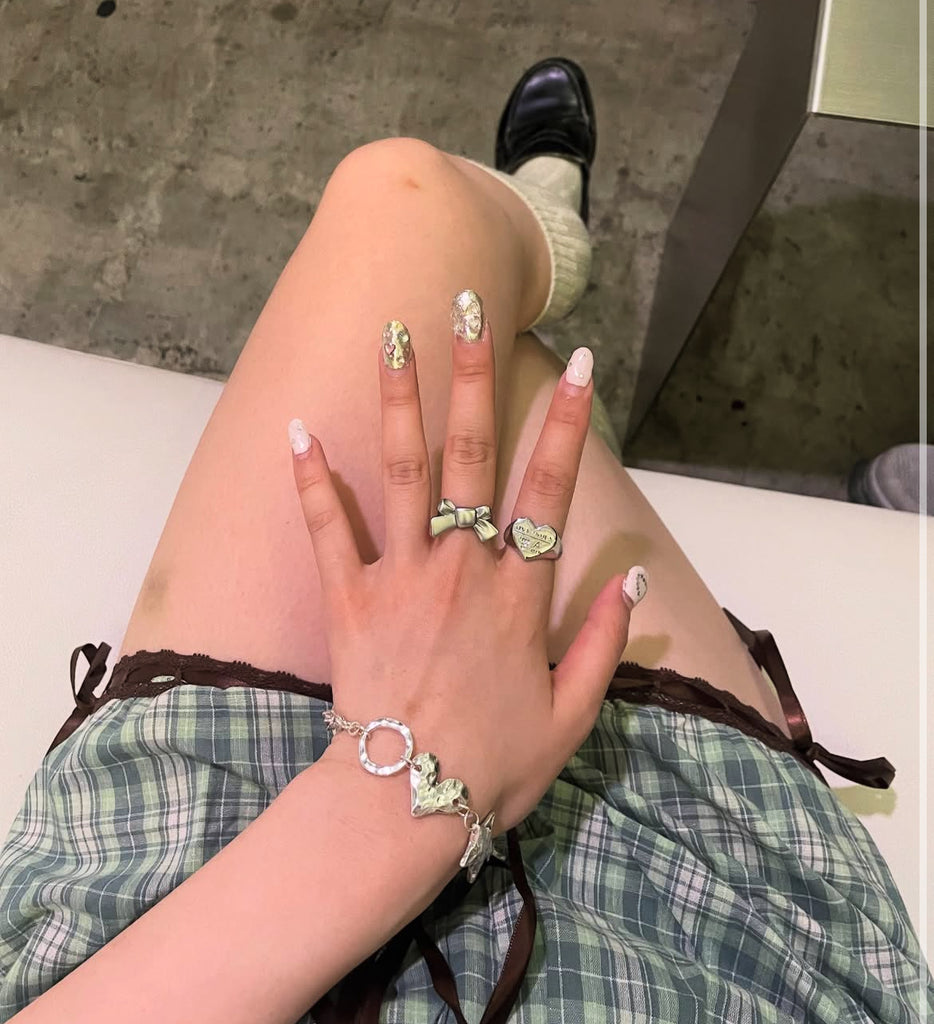 <tc>Real ribbon ring(big)</tc>