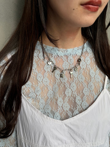 Open key special necklace
