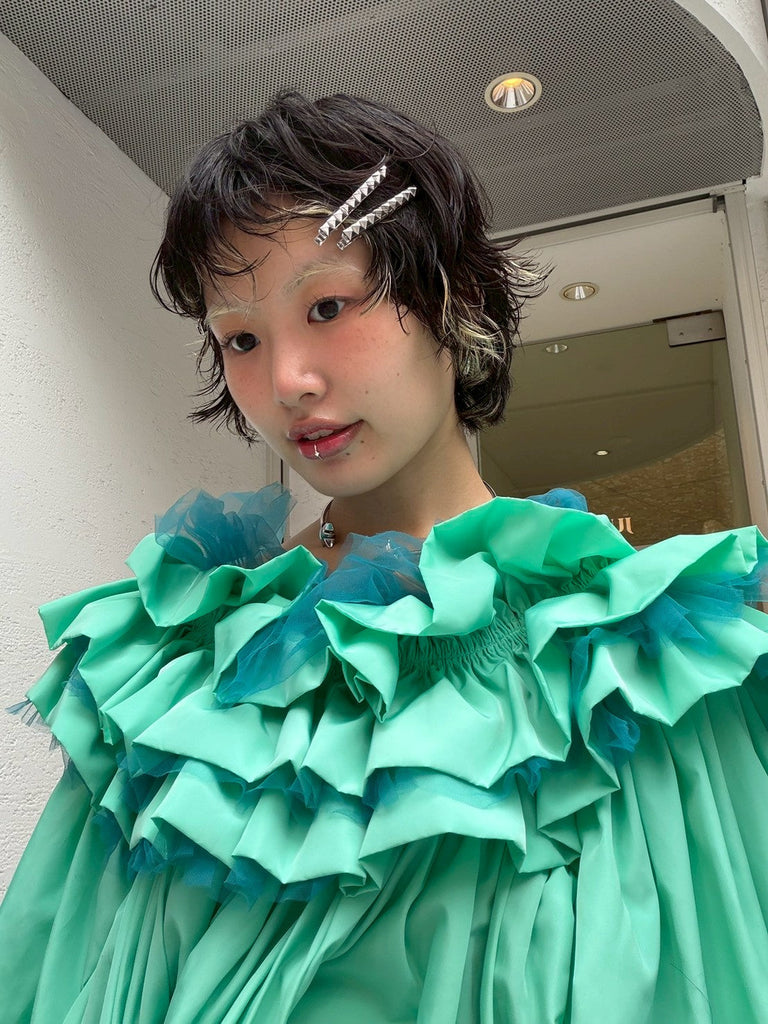 ( Made to order / Silver925 ) JURK collaboration sparkle lip cuff