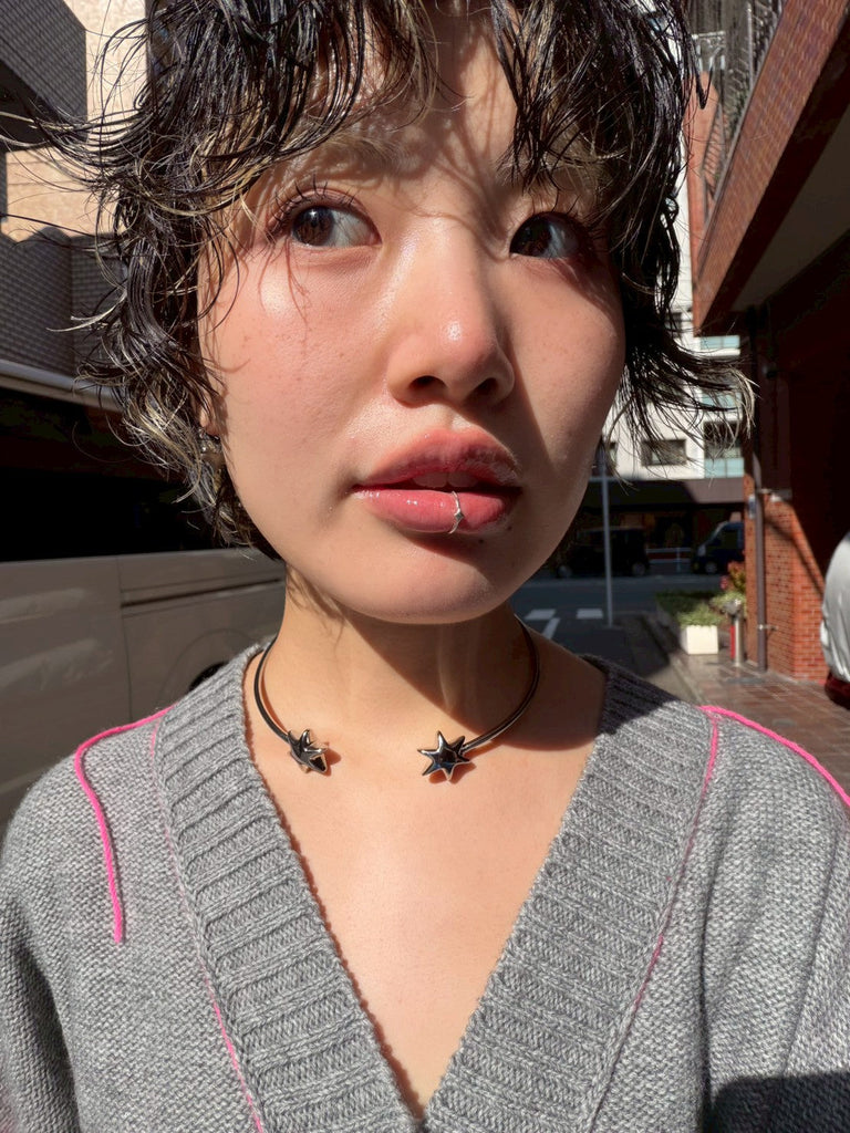 ( limited )JURK collaboration hexagram choker