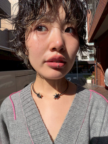 ( limited )JURK collaboration hexagram choker