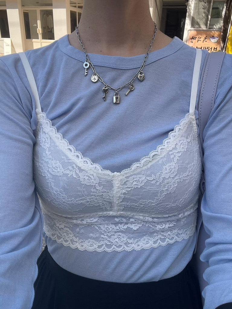 Open key special necklace