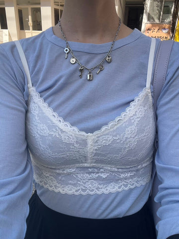 Open key special necklace
