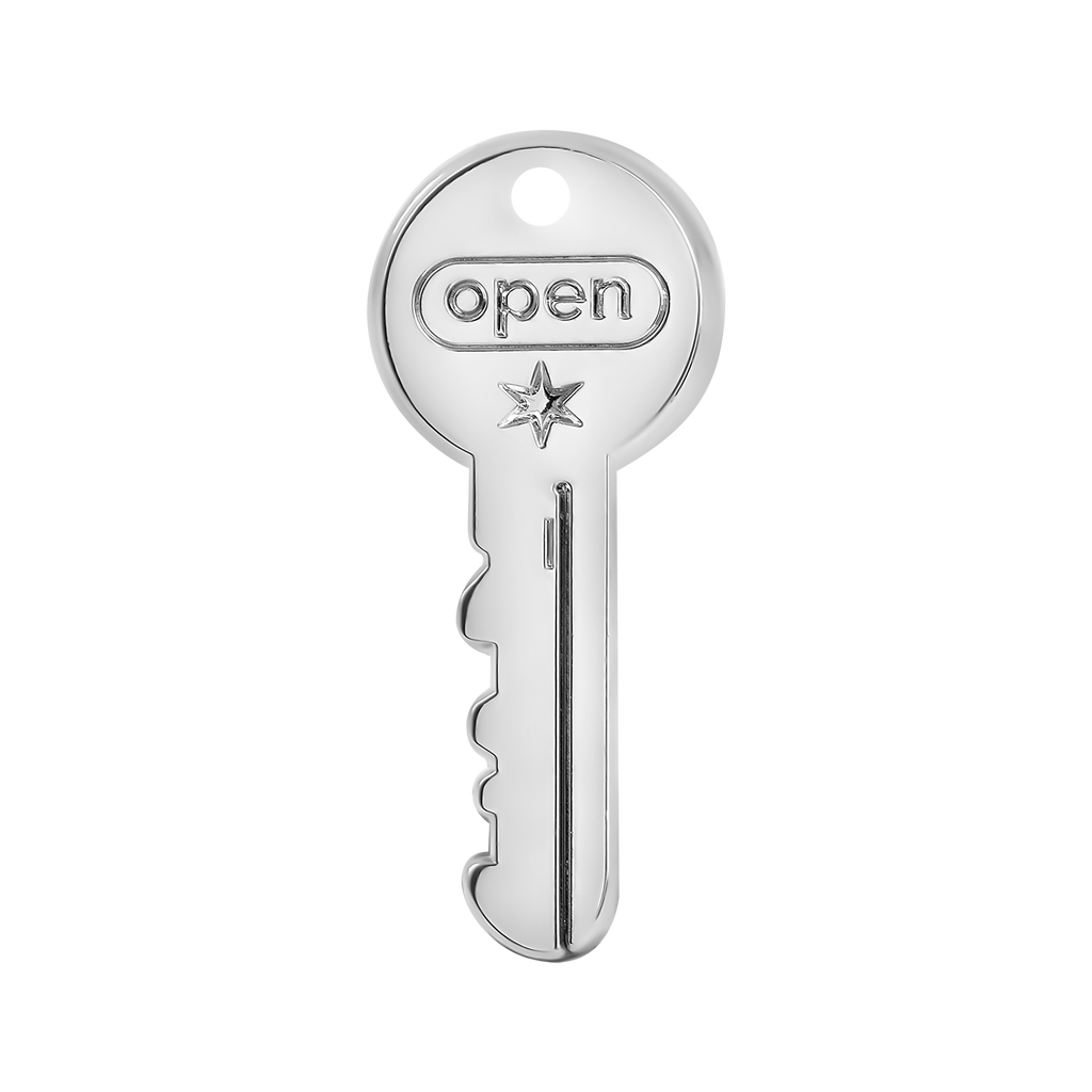 Open key badge