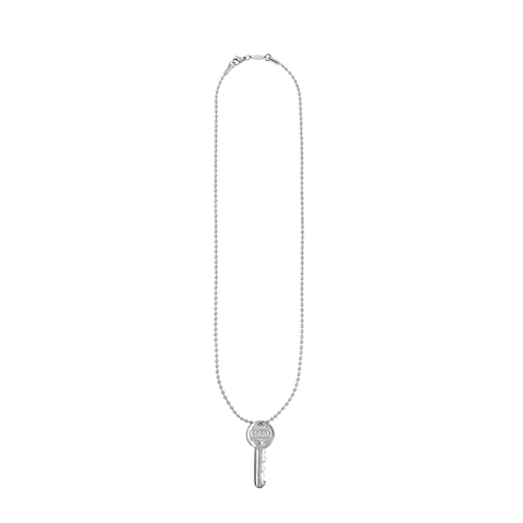 Open key necklace