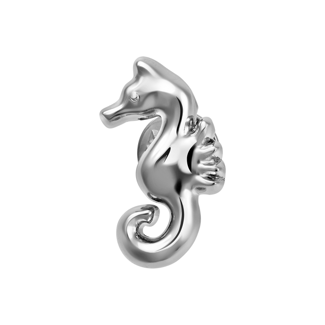 Sea treasures sea horse badge