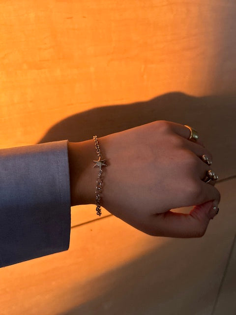 2way Moon cloud necklace & bracelet