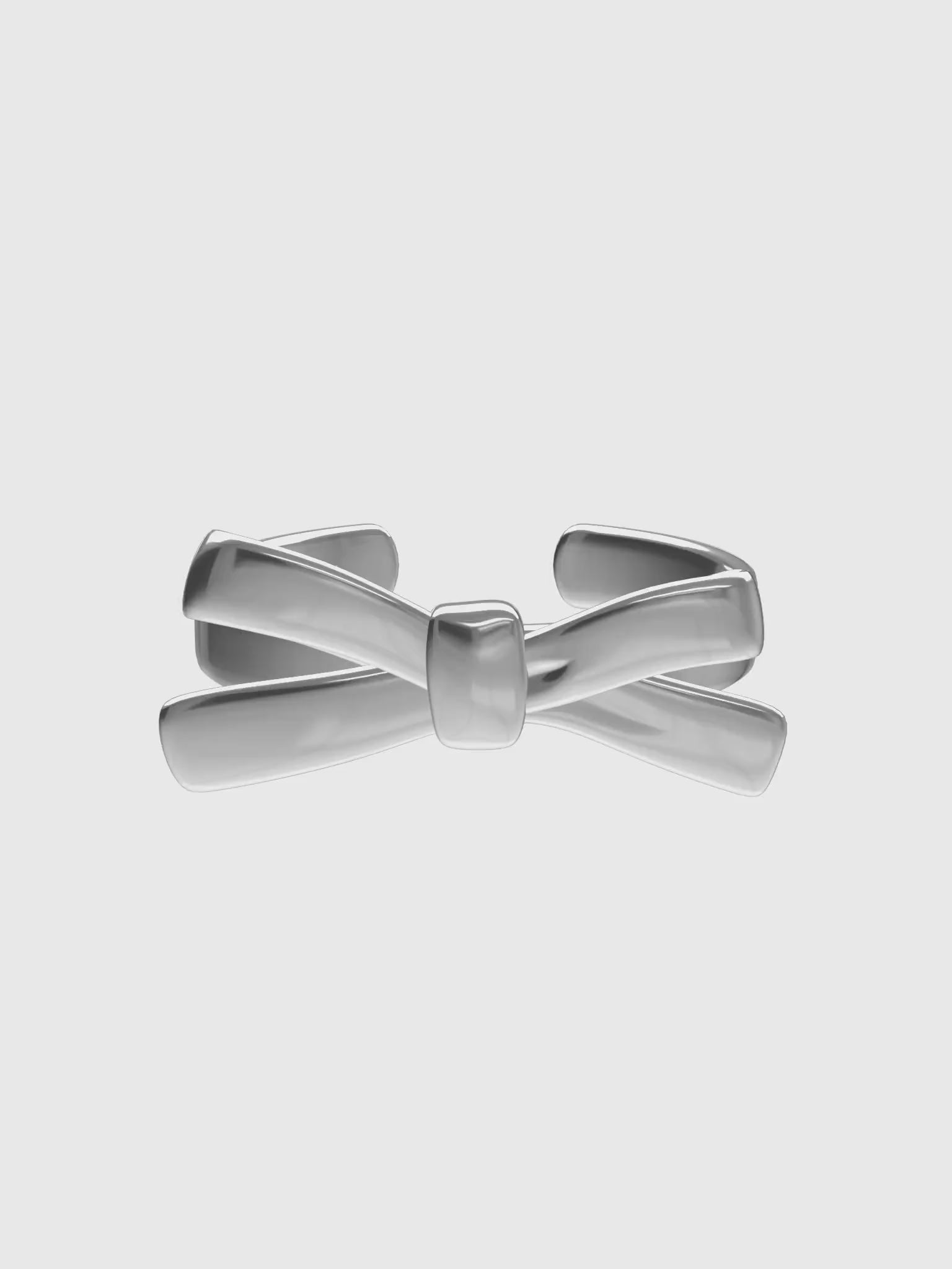 Made to order ✶ silver925 ) Real ribbon ring(mini) – 33club