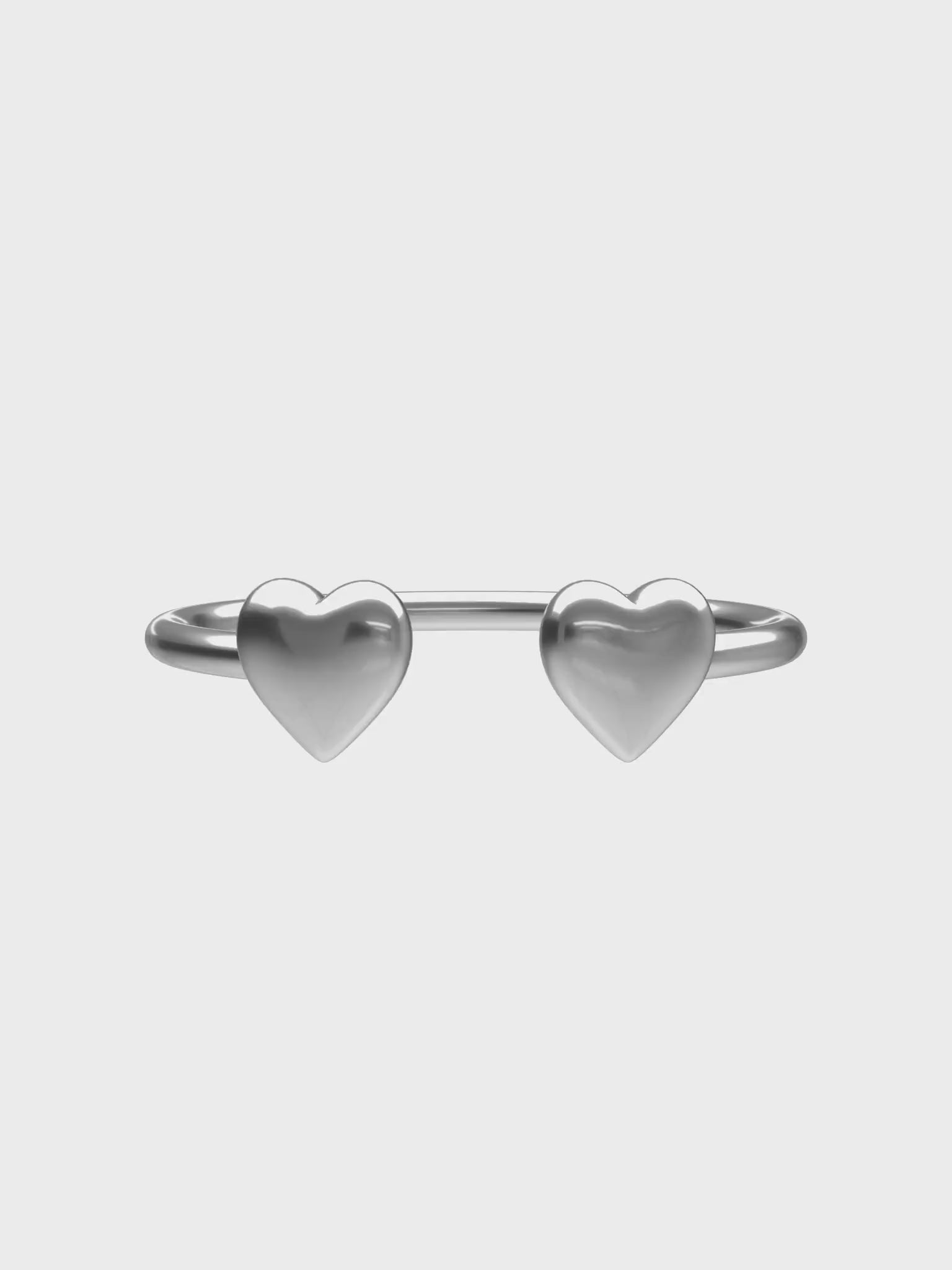 Petit heart pinky ring – 33club